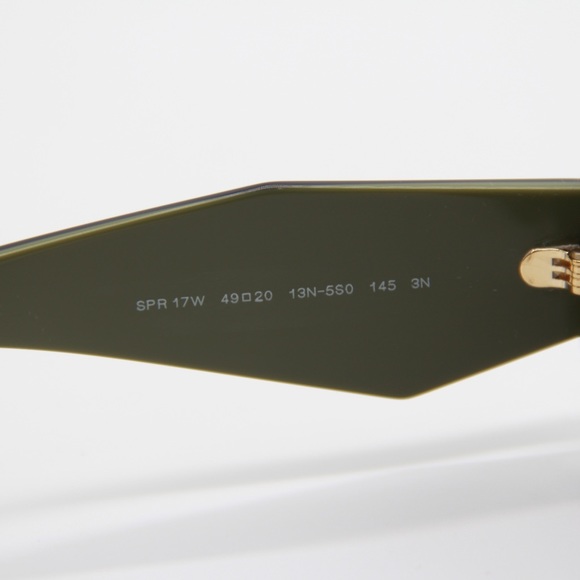NEW PRADA GREEN PR17WS 13N5S0 UNISEX GREEN SUNGLASSES PRADA SPR 17W 13N-5S0 - Picture 12 of 14